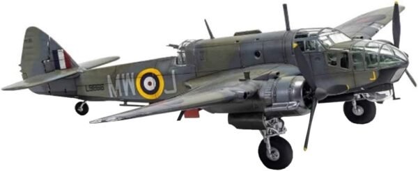 Airfix Bristol Beaufort MK 1:72 WWII Military Aviation Plastic Model Kit A04021,Unpainted