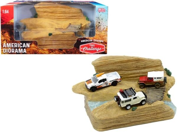 American Diorama Trail Challenge Resin Diorama for 1/64 Scale Models