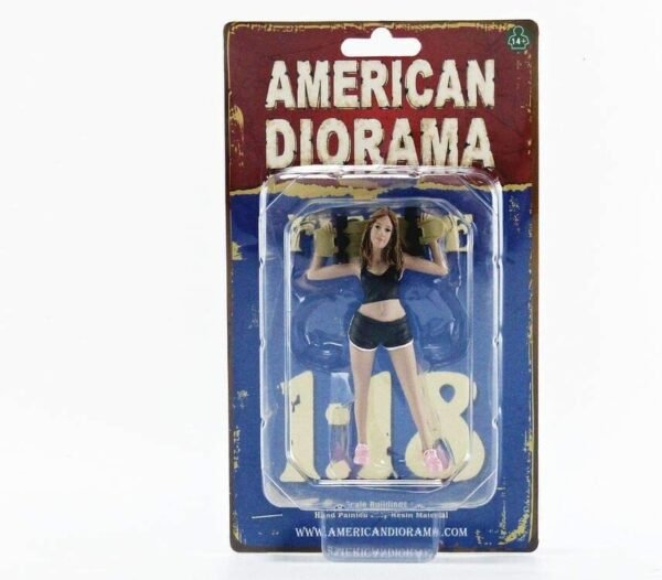 Skateboarder Figurine I for 1/18 Scale Models by American Diorama 38240