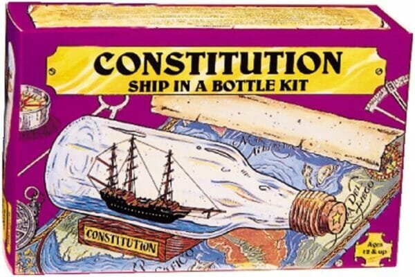 203 Ship in Bottle Constitution Kit