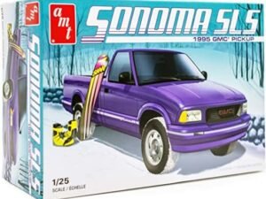 AMT 1995 GMC Sonoma Model Kit - 1/25 Scale Buildable Pickup Truck for Kids and Adults