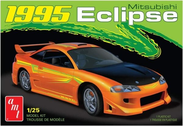 AMT 1995 Mitsubishi Eclipse 1:25 Scale Plastic Model Kit (AMT1089M)