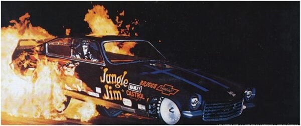 Atlantis AMCH1486 1/16 Jungle Jim Vega Funny Car Model kit, Multicoloured