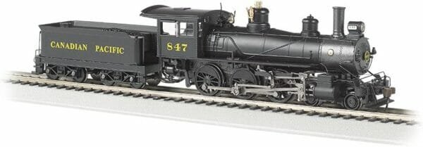 Bachmann Industries Baldwin 52" Driver 4-6-0 DCC Ready Locomotive - CANADIAN PACIFIC #847 - (1:87 HO Scale)