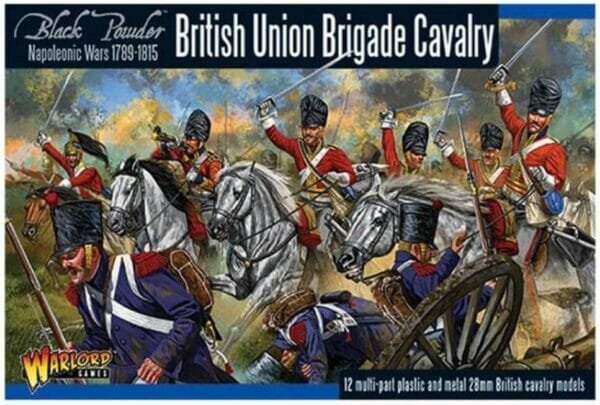 Black Powder British Union Brigade Cavalry Figures 18th & 19th Century Military Wargaming Plastic Model Kit