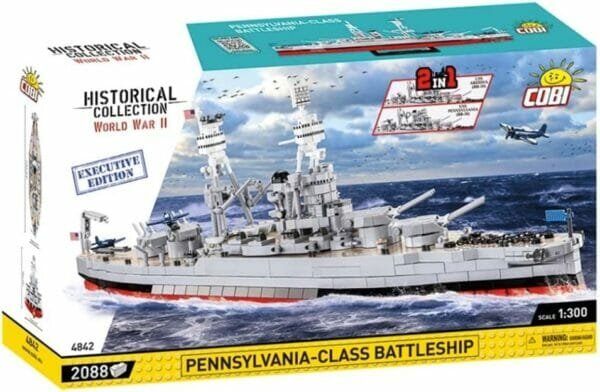 COBI Historical Collection World War II Pennsylvania-Class Battleship Executive Edition