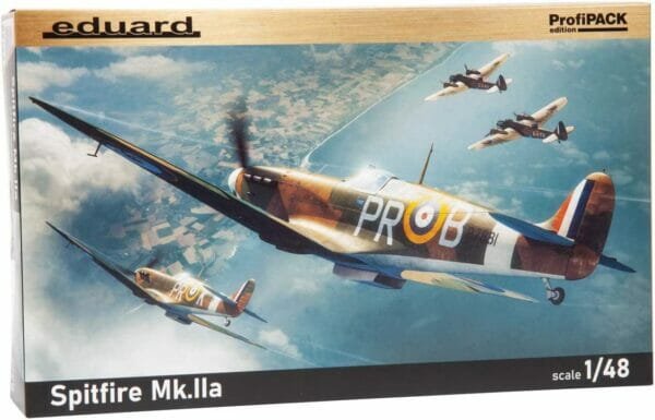 Eduardo EDU82153 1/48 Profile Pack British Air Force Supermarine Spitfire Mk.2a Plastic Model / EDU82153 1:48 Eduard Spitfire Mk.IIa ProfiPACK...