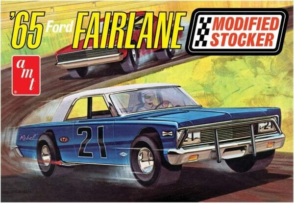 Ford AMT 1965 Fairlane Modified Stocker 1/25th Scale Model Kit