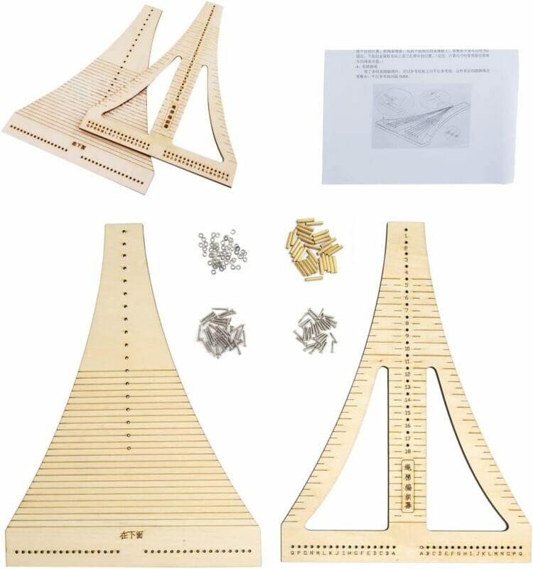 GAWEGM Wooden Ship Model Tools - Rope Ladder Weaver Building Kits ...