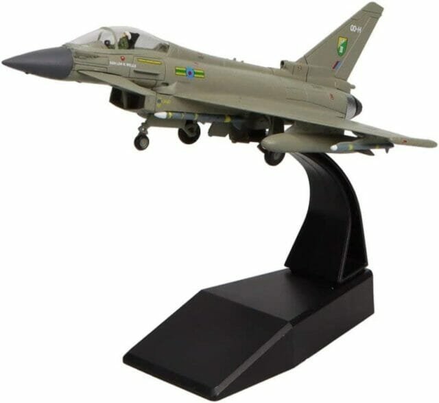 High Flying Models Eurofighter Typhoon F.2 1/100 Diecast Aircraft Model ...