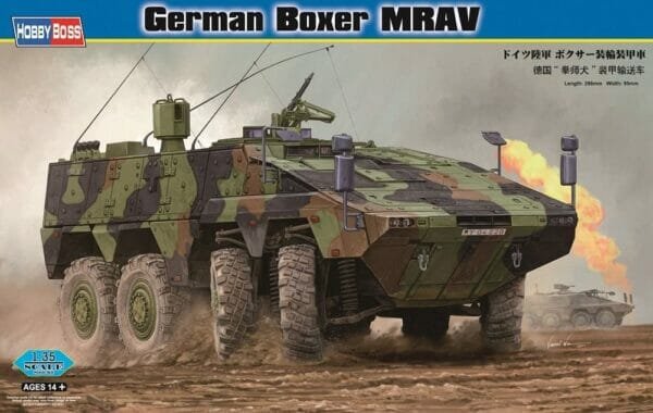 Hobby Boss German Boxer MRAV Vehicle Model Building Kit