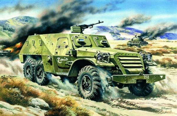 ICM Models BTR-152V Armored Personnel Carrier Building Kit