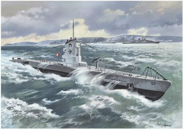 ICM Models U-Boat Type IIB 1939 German Submarine Building Kit