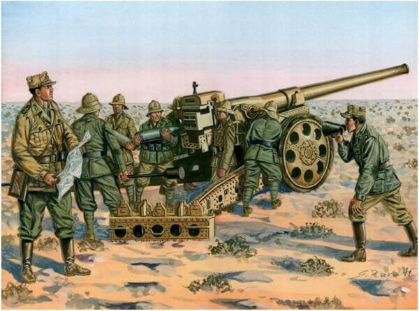 Italeri 1: 72 510006165 – Italian Cannon 149/40 Kolonne