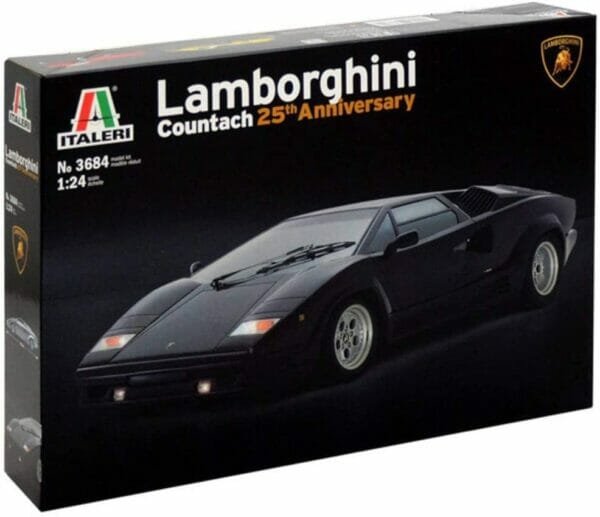 Italeri 3684 1: 24 Lamborghini Countries Motif 25th Anniversary Vehicles