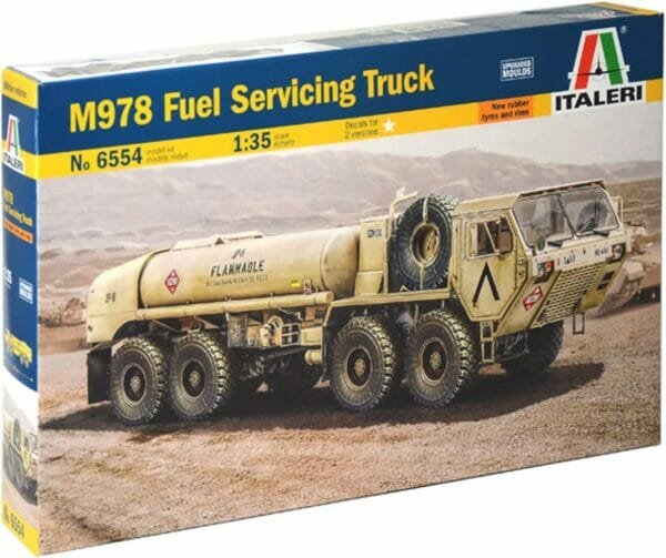 Italeri ITA6554 1: 35 M978 Fuel Servicing Truck [Model Building Kit]