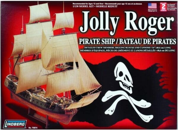 Lindberg 1/130 scale Jolly Roger