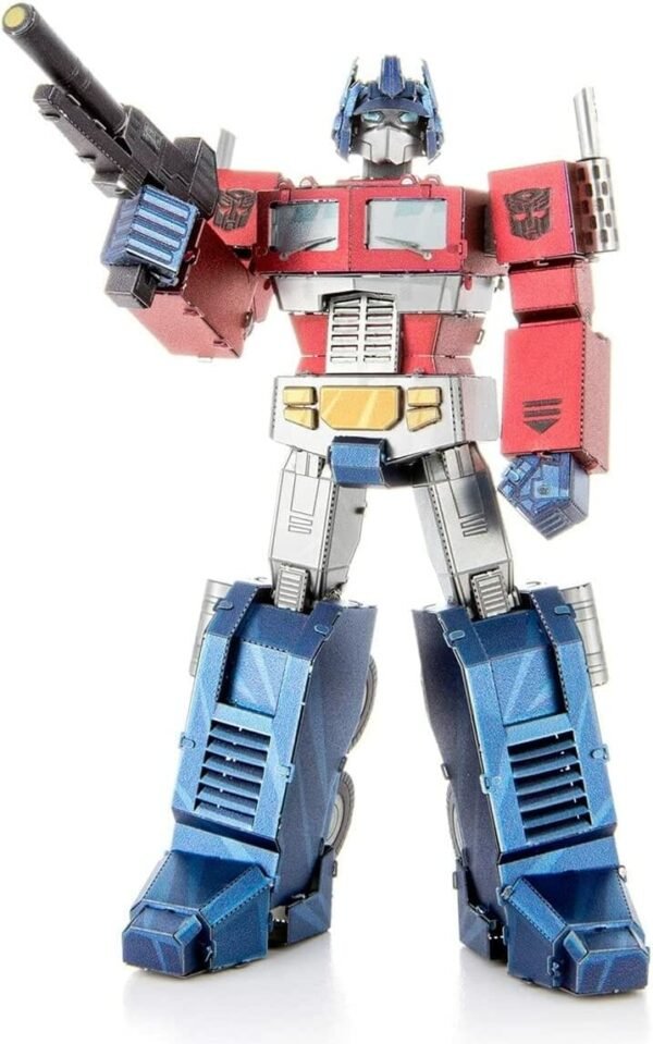 Metal Earth Transformers Optimus Prime Color 3D Metal Model Kit Fascinations