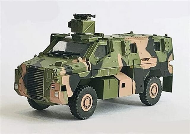 NATO International Security Assistance Force Bushmaster Serpent Armored ...