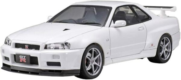 TAMIYA Nissan Skyline GT-R R34 V-Spec II 1/24 Scale Model Kit 24258