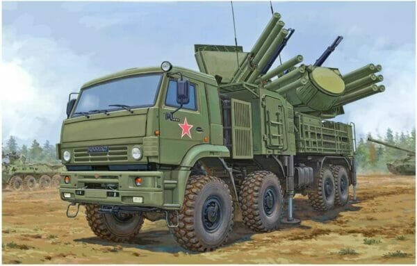 Trumpeter 01060 1/35 Russian Federation Army Panzilly S1 Close Range Air Defense System Plastic Model