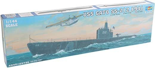 Trumpeter 1/144 USS Gato SS212 Submarine 1941 Model Kit - Scale Model ...