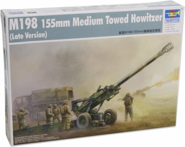 Trumpeter 1/35 M198 Medium Towed Howitzer Late Version Model Kit