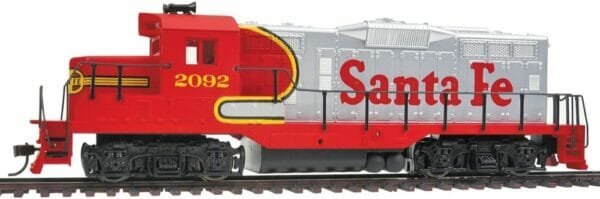 Walthers Trainline EMD HO Scale GP9M Ready-to-Run Sante Fe (Superfleet) #2092