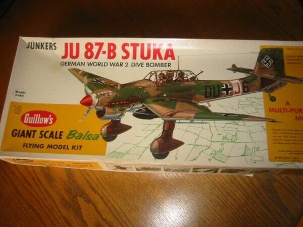 Guillow's JU 87-B Stuka Model Kit