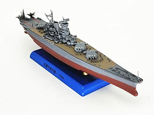 Japanese Musashi Battleship Yamato Class Upgraded Version 1/1000 ...