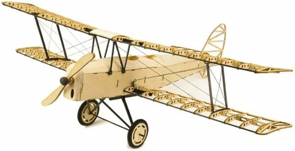 Viloga 3D Puzzles for Adults DIY Tiger Moth Bi-Plane Wooden Models, Laser Cut Balsa Wood Airplane Kits to Build, Perfect Woodcraft Construction Set...