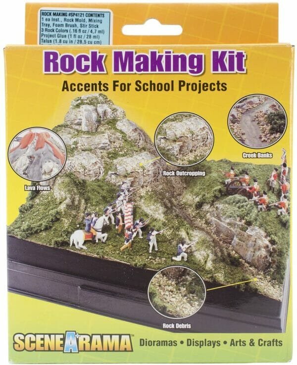 Woodland Scenics Scene-A-Rama Rock Making Kit, Multicolor