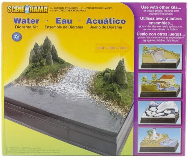 Woodland Scenics SP4113 Scene-A-Rama Water Diorama Kit, Multicolor