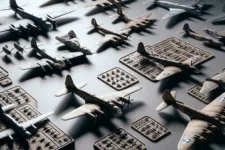 1/144 scale aircraft model kits