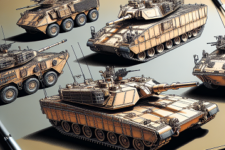 Diecast armored vehicles