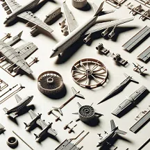 Airplane Assorted Components